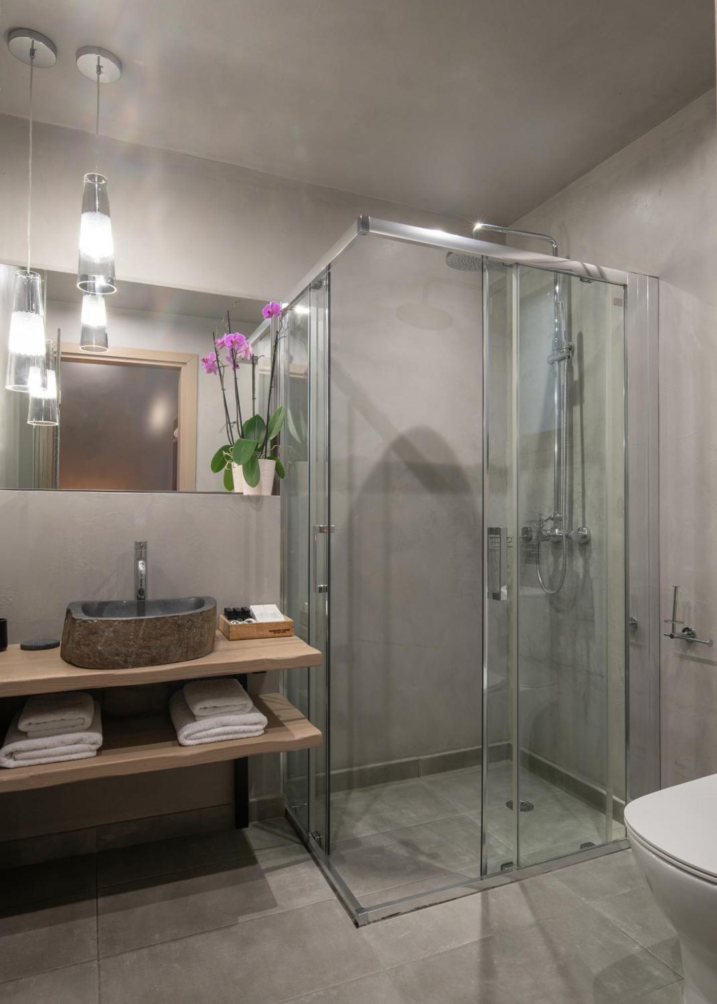 Evora Luxury Suites Mega Chorio Экстерьер фото