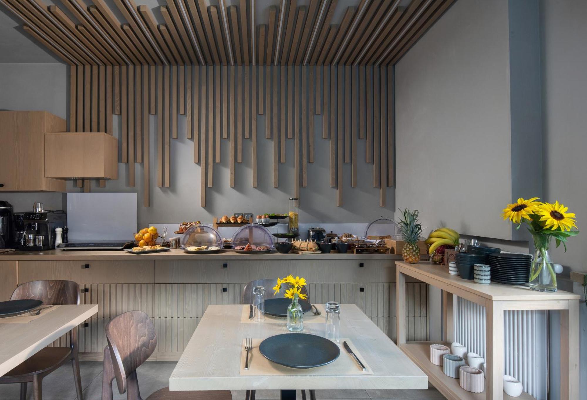 Evora Luxury Suites Mega Chorio Экстерьер фото