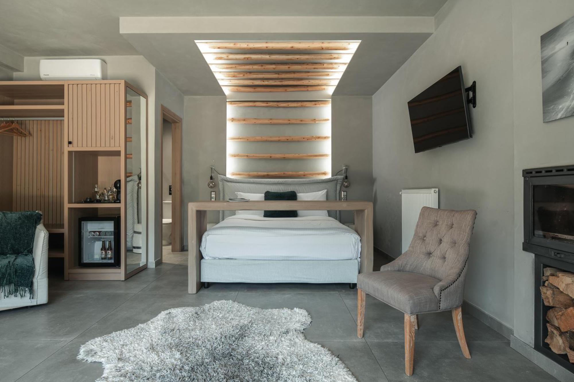 Evora Luxury Suites Mega Chorio Экстерьер фото